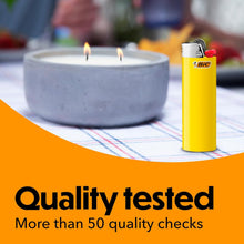 BIC Maxi Pocket Lighters. Dependable. Long-Lasting. 10-Pack. Assorted | Colors May Vary. Tested and Safe. Child-Resistant Design. Variety of Designs. Lasts Up to 3.000 Lights